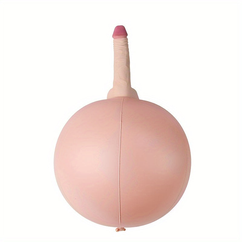 Inflatable Penis Ball with Foot Pump