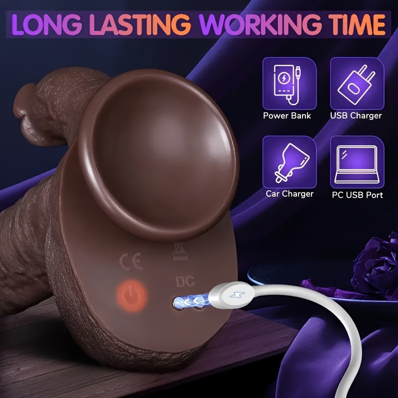 Soft Liquid Silicone Penis with Remote Control
