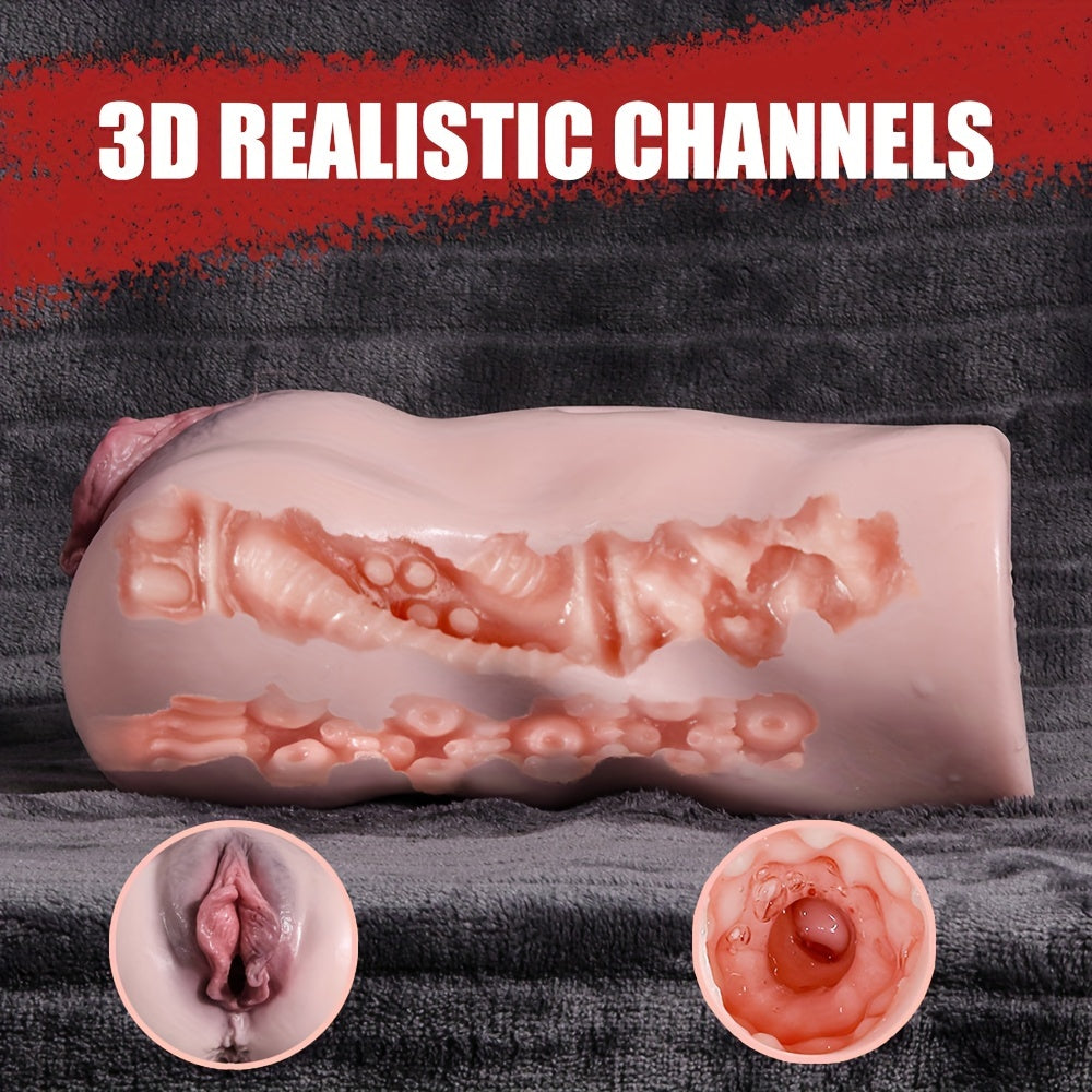 Realistic Pocket Pussy 2 In 1