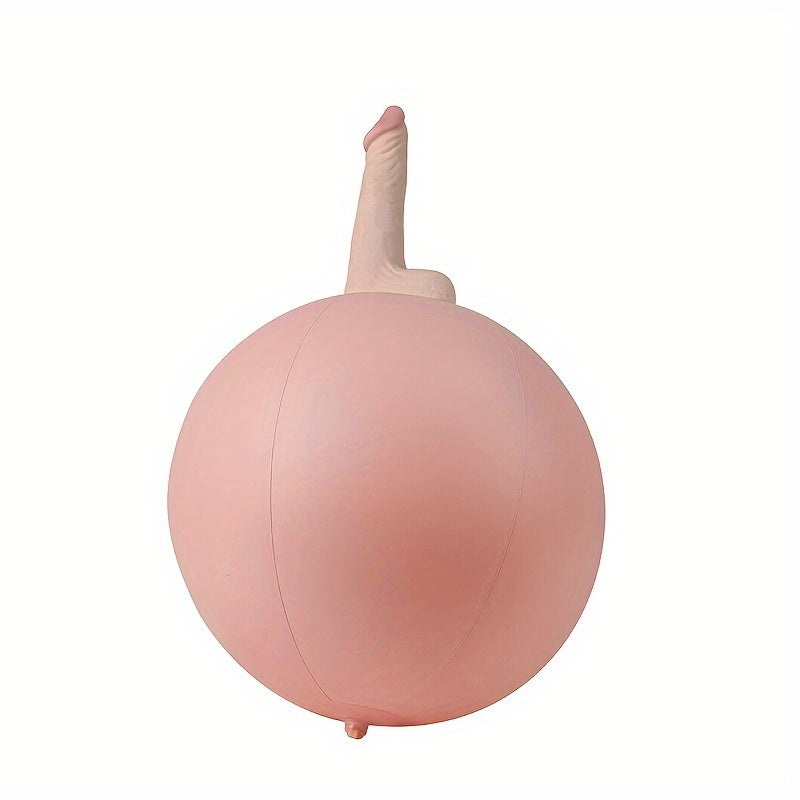 Inflatable Penis Ball with Foot Pump