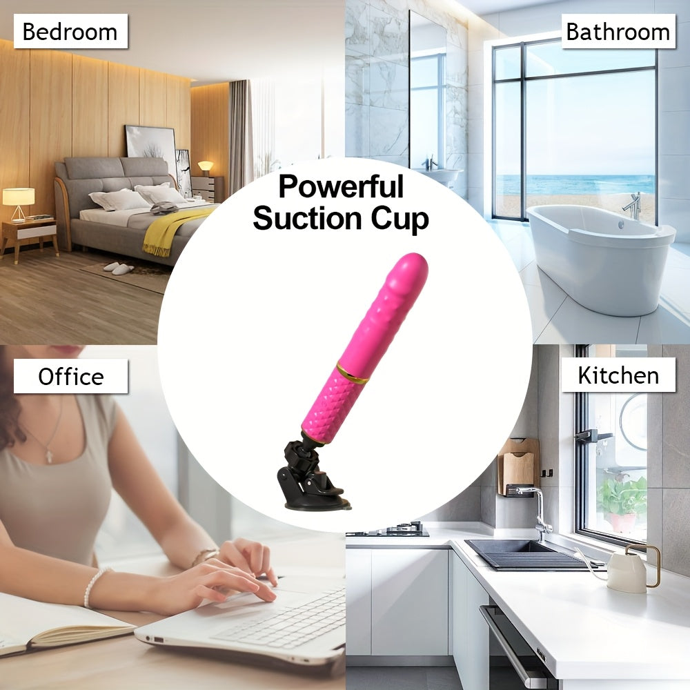 PinkEden's Small Size Automatic Thrusting Dildo