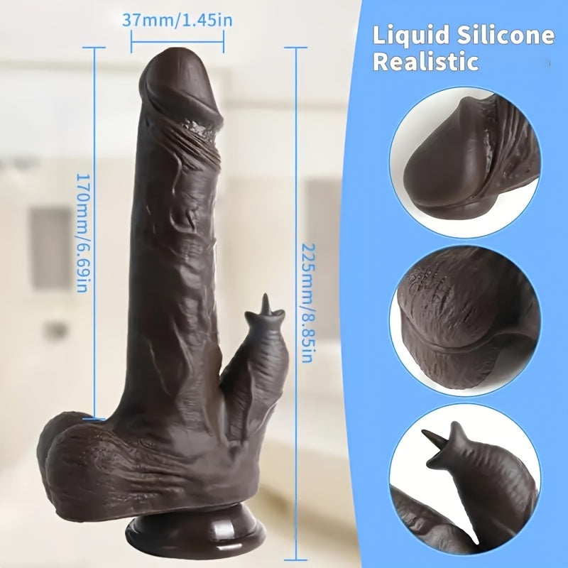 Soft Liquid Silicone Penis with Remote Control