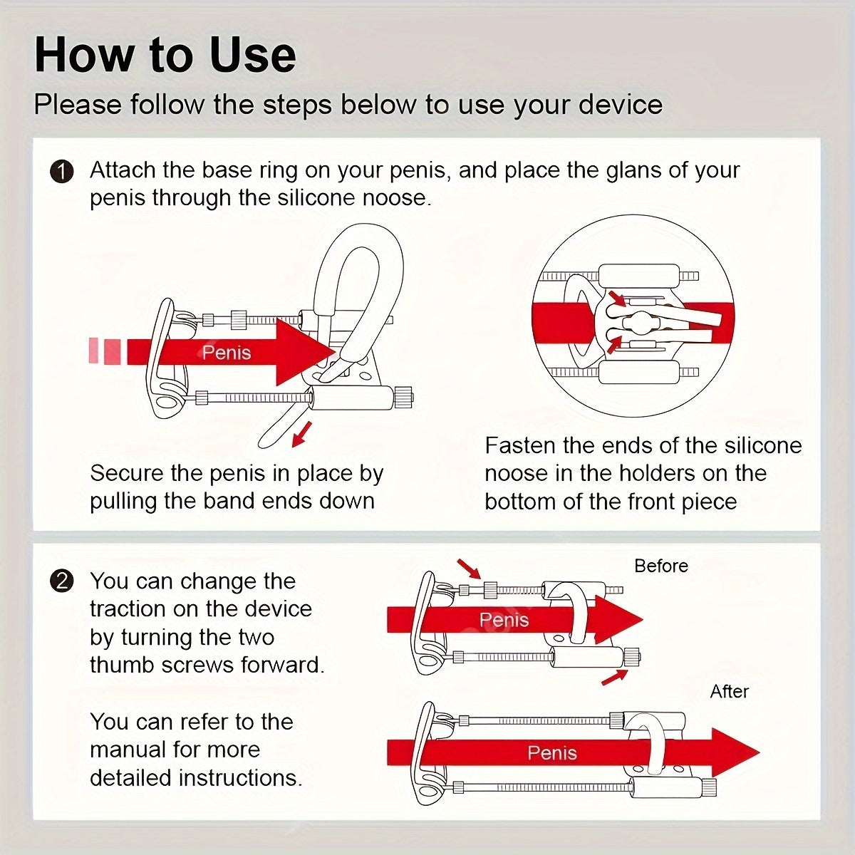 Penis Stretcher Set 9000