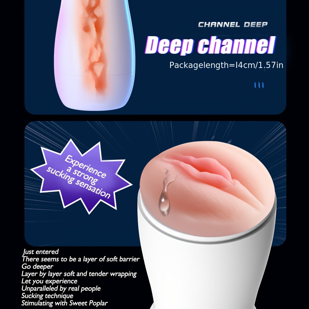 Male Penis Endurance Exerciser With Headphones