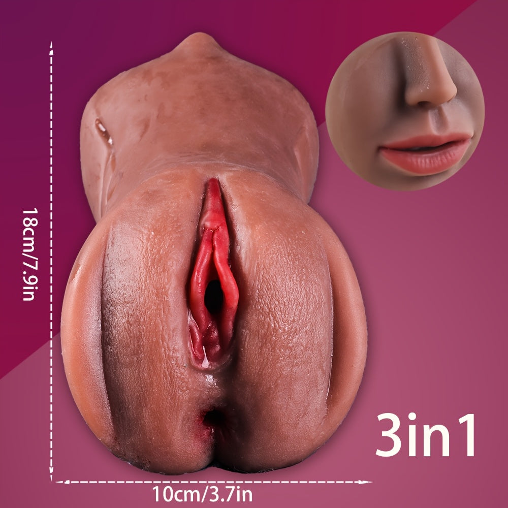 Realistic Pocket Pussy 2 In 1