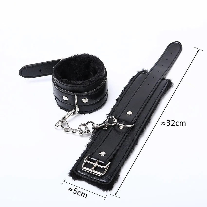 Erotic Fur Handcuffs