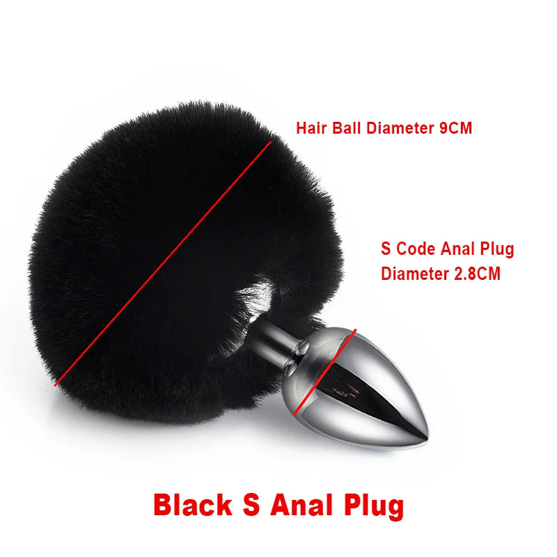Bunny Tail Anal plugs