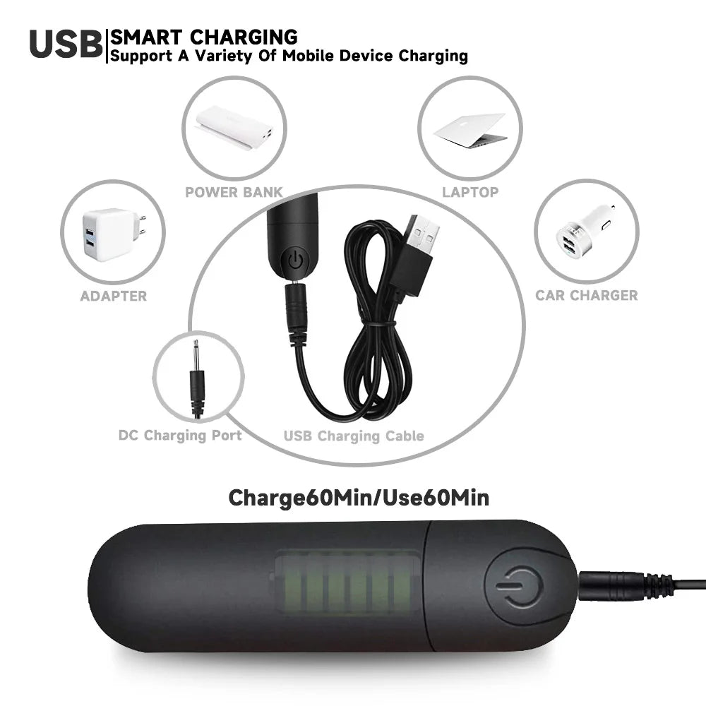 Mini Remote Control G-String Vibrator