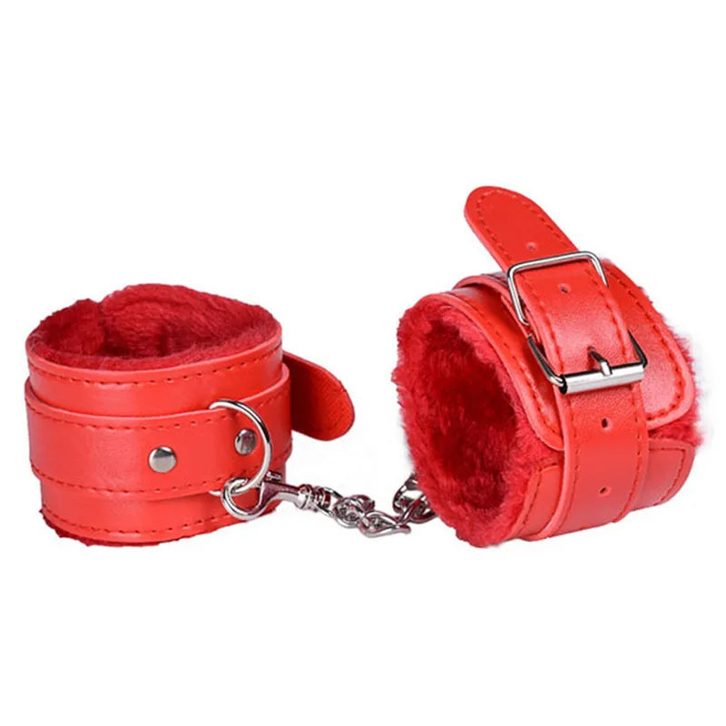 Erotic Fur Handcuffs