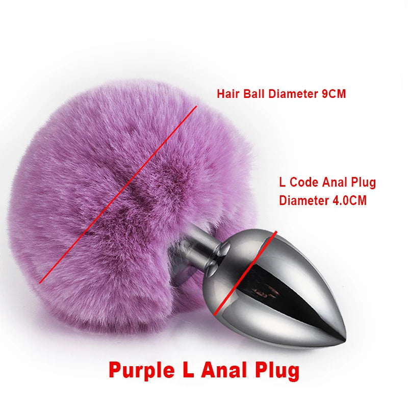 Bunny Tail Anal plugs