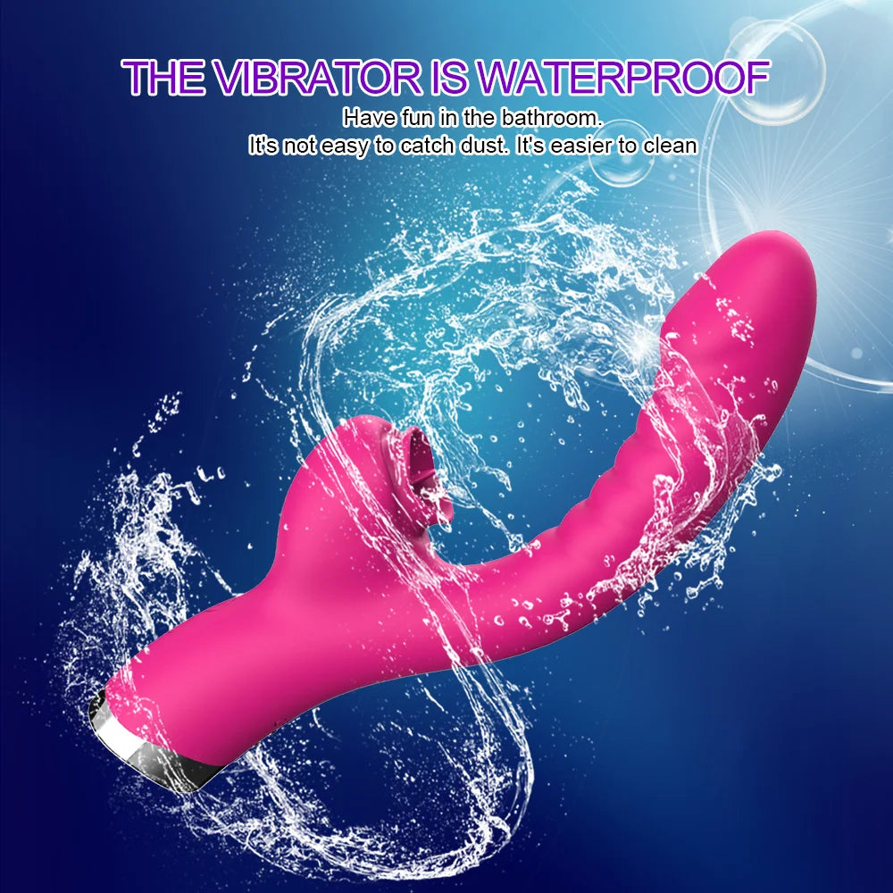 Tongue Licking Vibrator 4.0