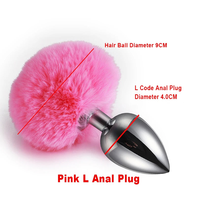 Bunny Tail Anal plugs