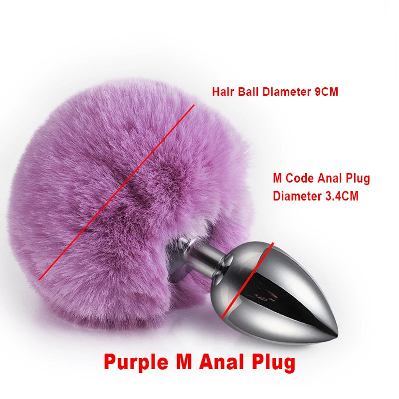 Bunny Tail Anal plugs