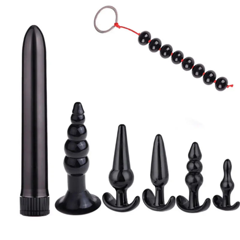 Silicone Butt Plug Set