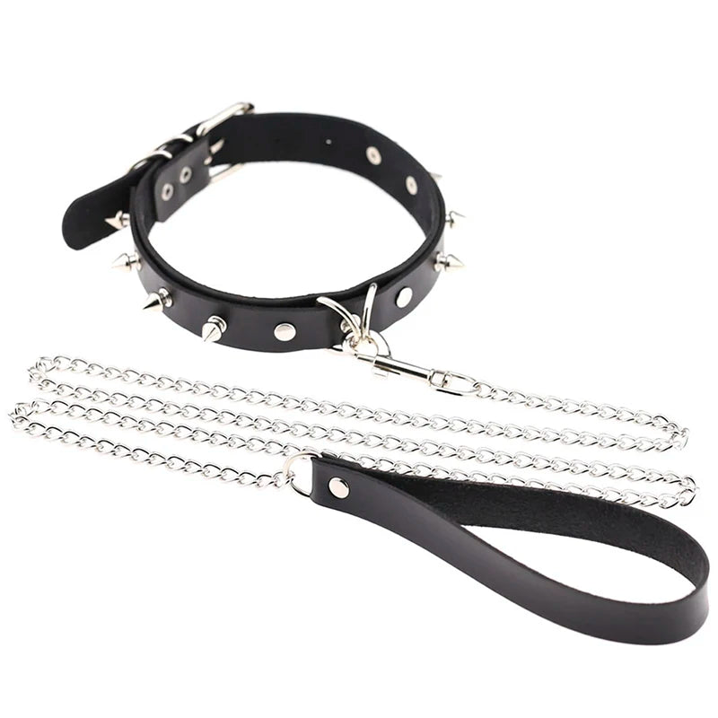 Necklace Collar Leather 3.0