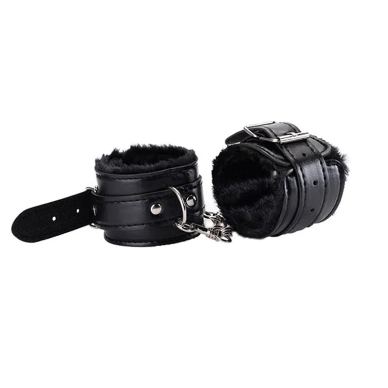 Erotic Fur Handcuffs