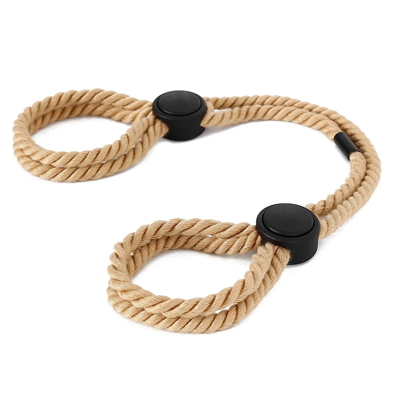 Playful Cotton Rope Cuffs