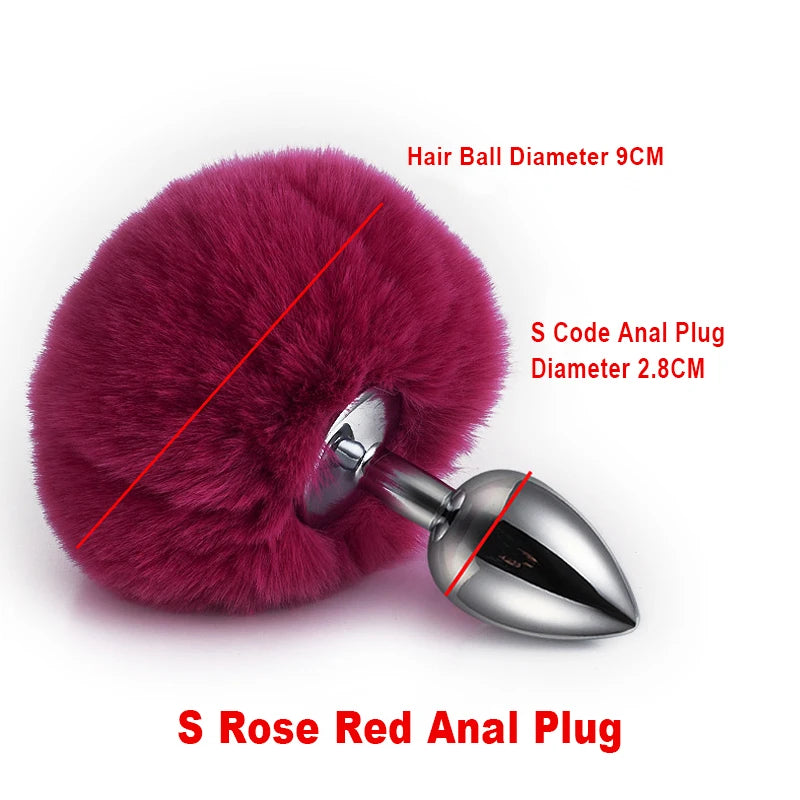 Bunny Tail Anal plugs