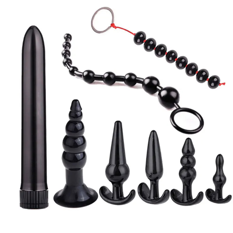 Silicone Butt Plug Set