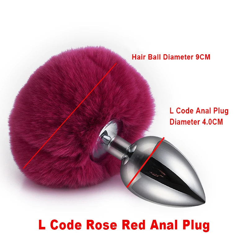Bunny Tail Anal plugs