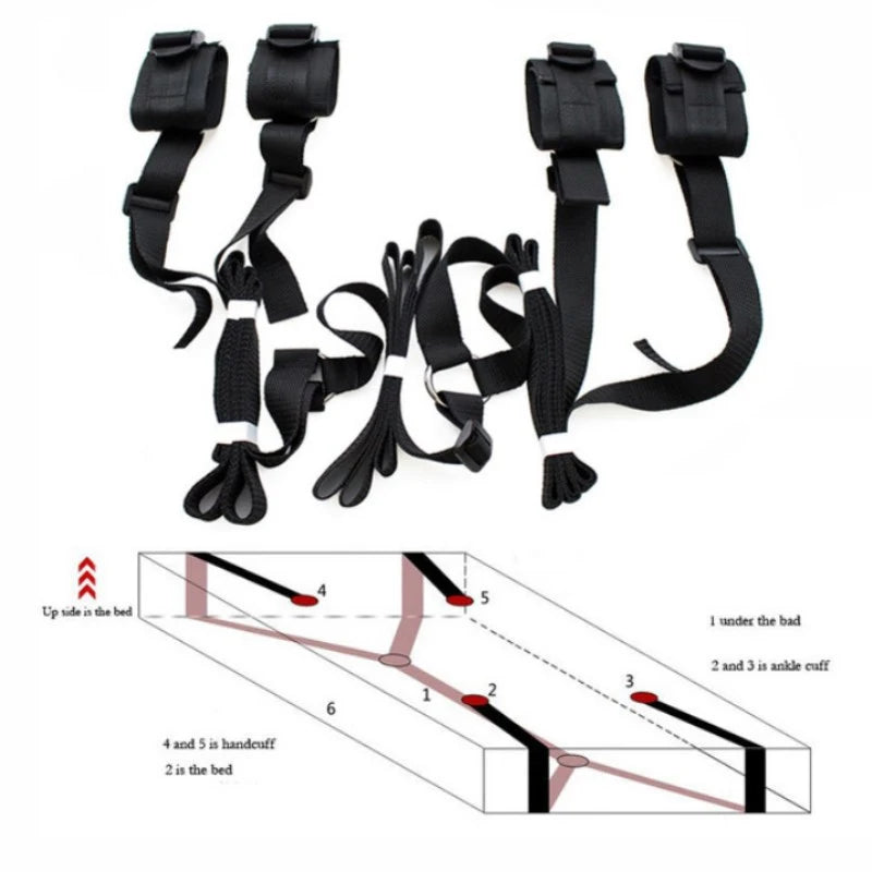 Erotic Bondage Bed Set