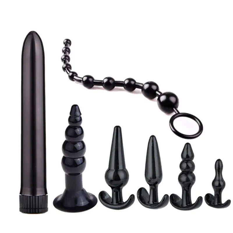 Silicone Butt Plug Set