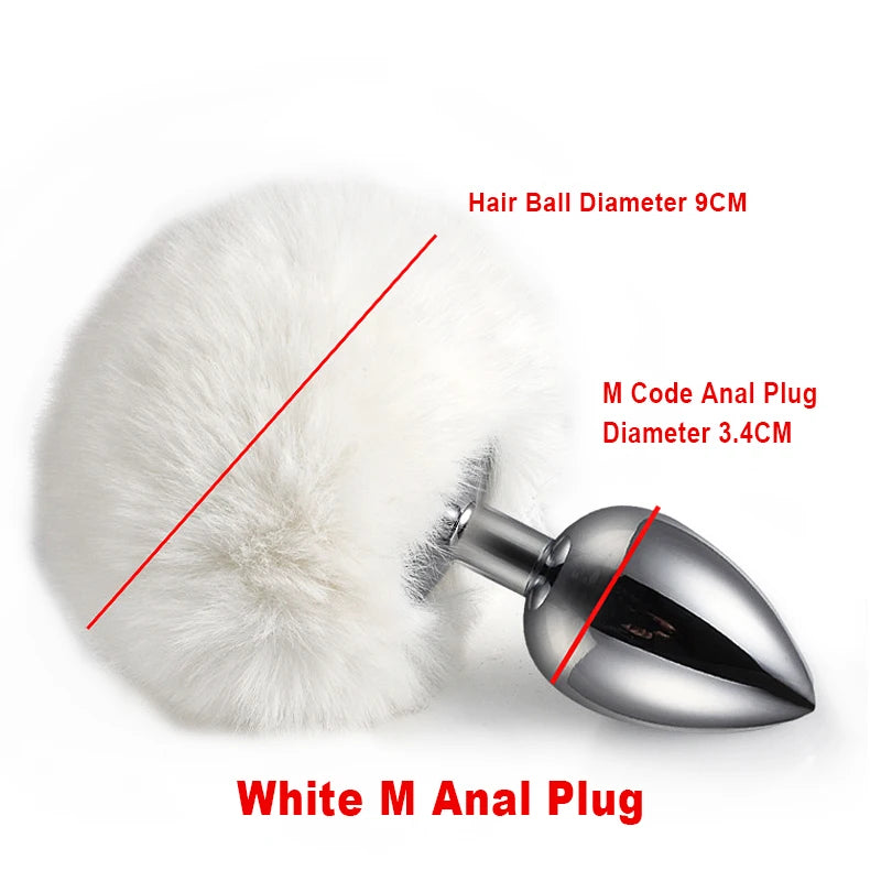 Bunny Tail Anal plugs