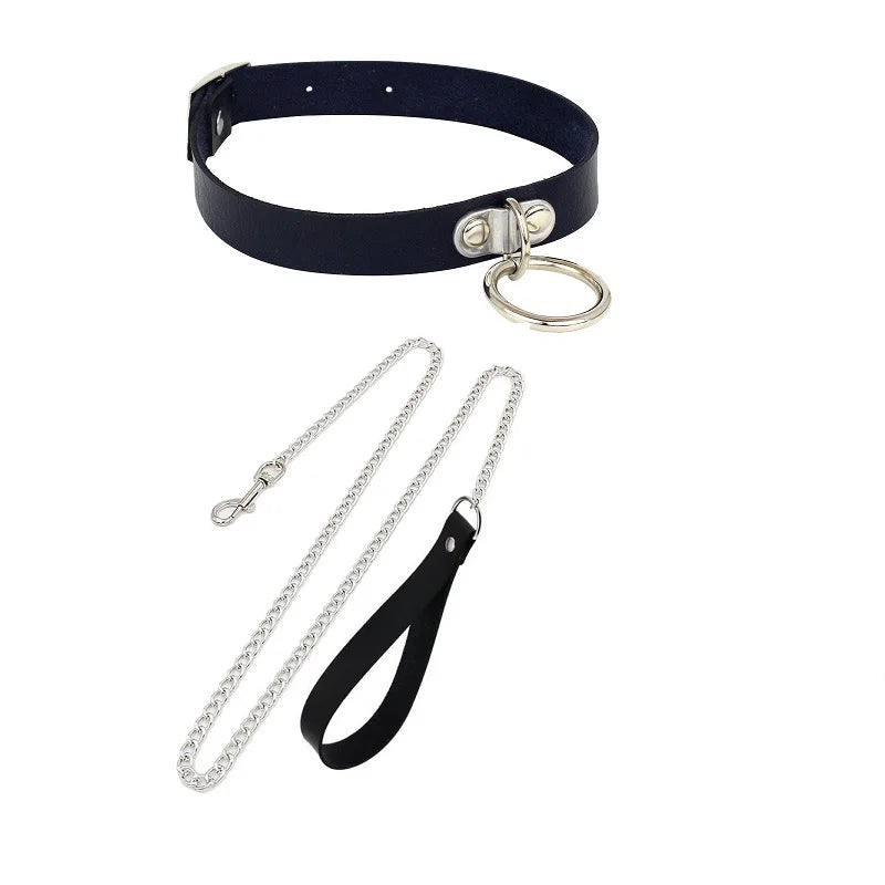 Necklace Collar Leather 3.0