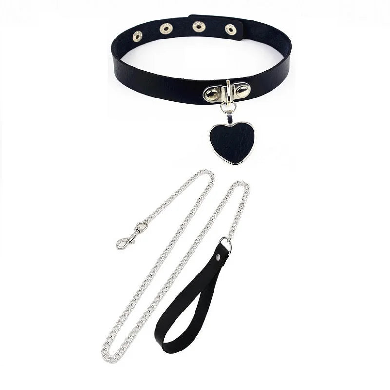 Necklace Collar Leather 3.0