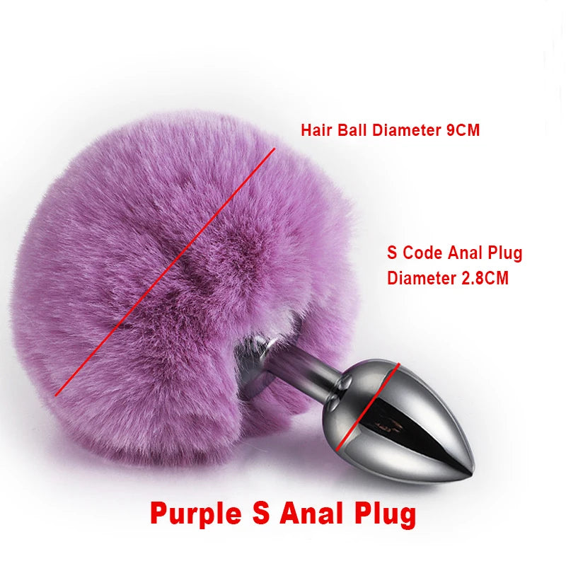 Bunny Tail Anal plugs