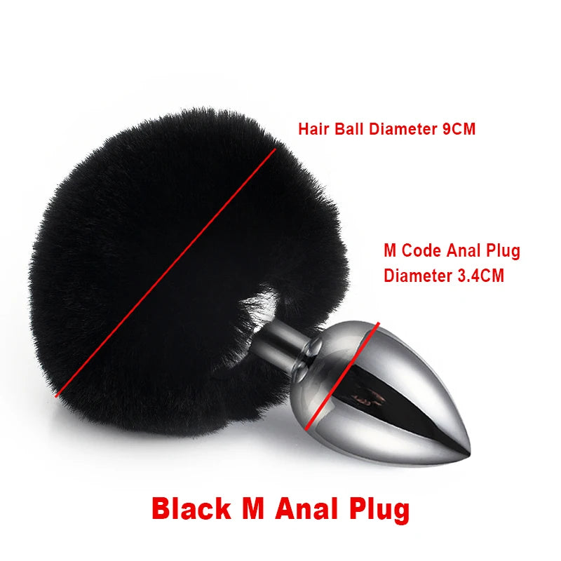 Bunny Tail Anal plugs