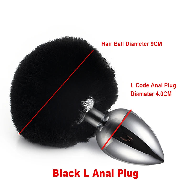 Bunny Tail Anal plugs