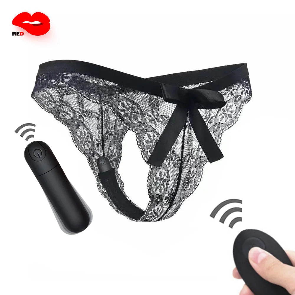 Mini Remote Control G-String Vibrator