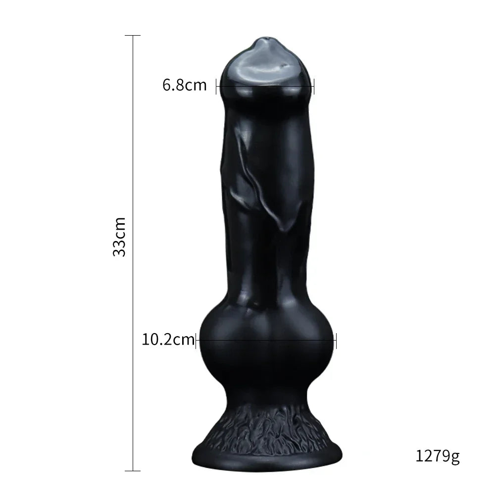 Realistic Black Penis Dildo