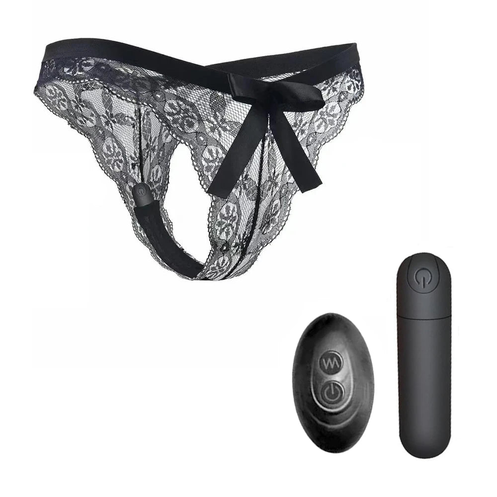 Mini Remote Control G-String Vibrator
