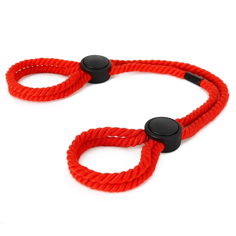 Playful Cotton Rope Cuffs