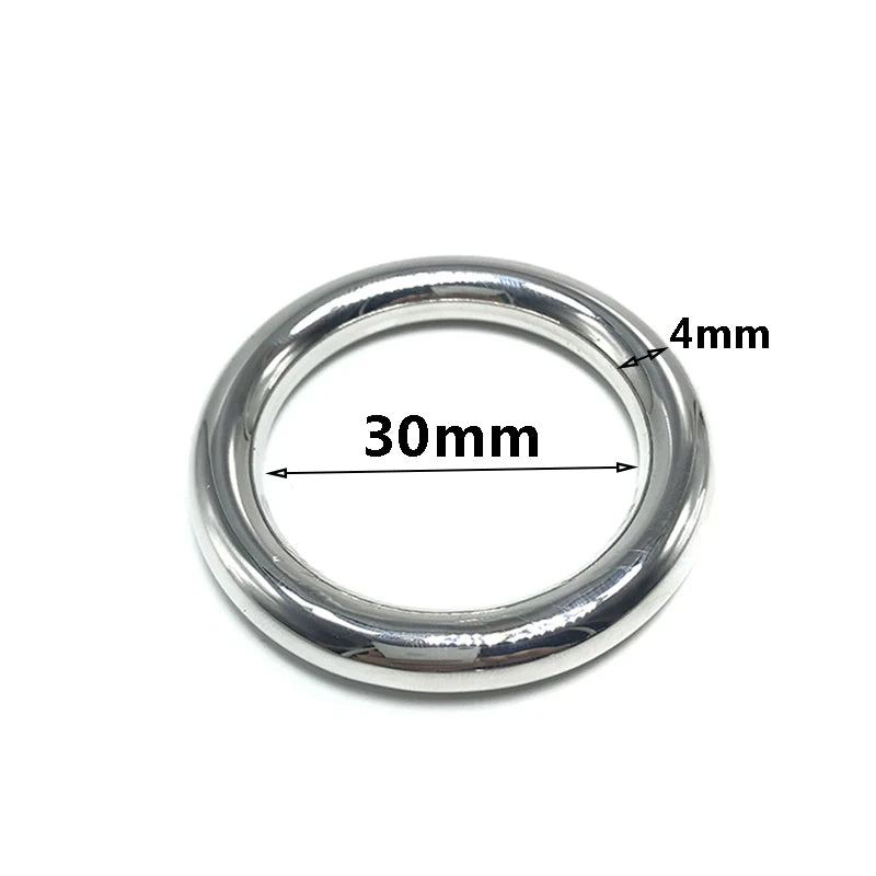 Stainless Steel Male Penis Ring