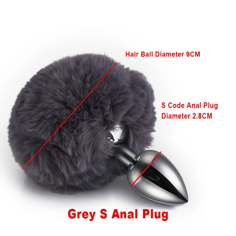 Bunny Tail Anal plugs