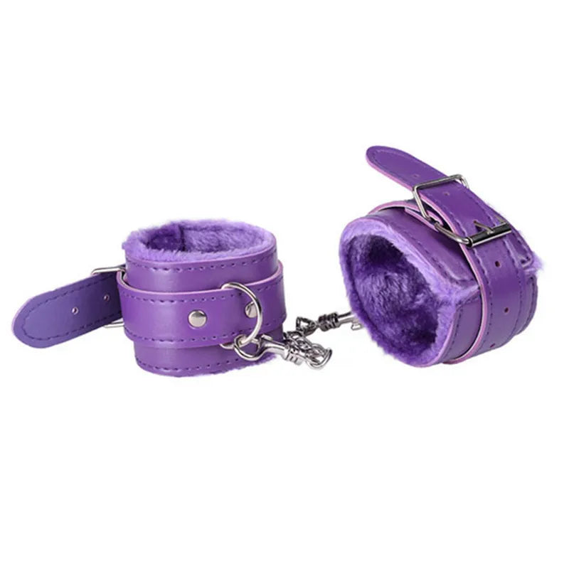 Erotic Fur Handcuffs