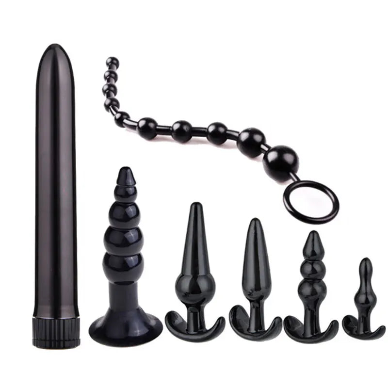 Silicone Butt Plug Set