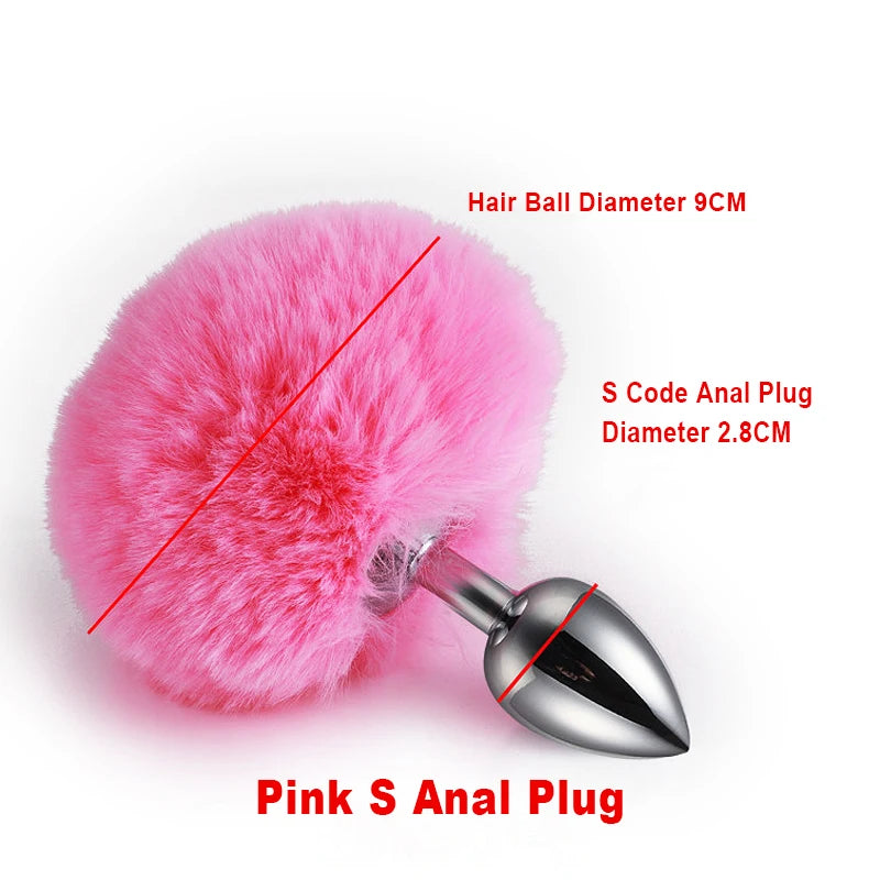 Bunny Tail Anal plugs