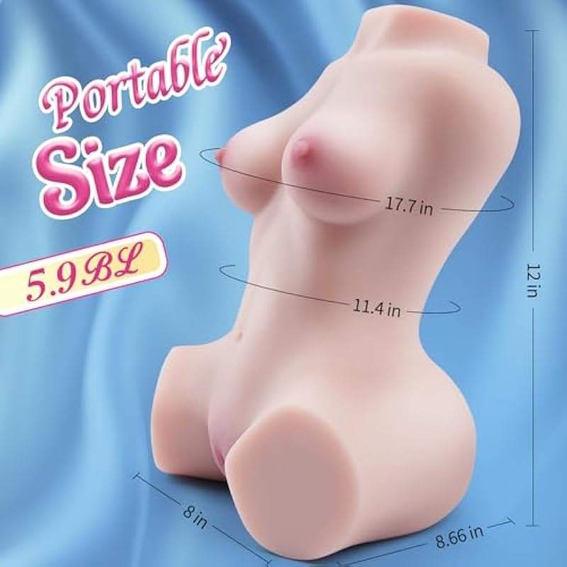 Vibrating Sex Doll With 7 Modes