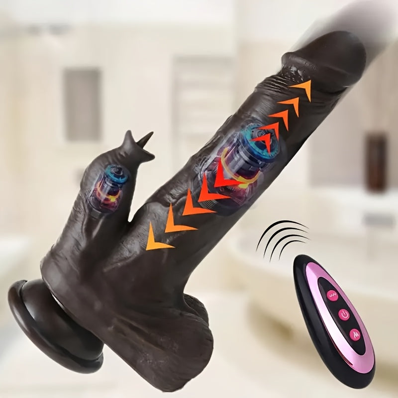 Soft Liquid Silicone Penis with Remote Control