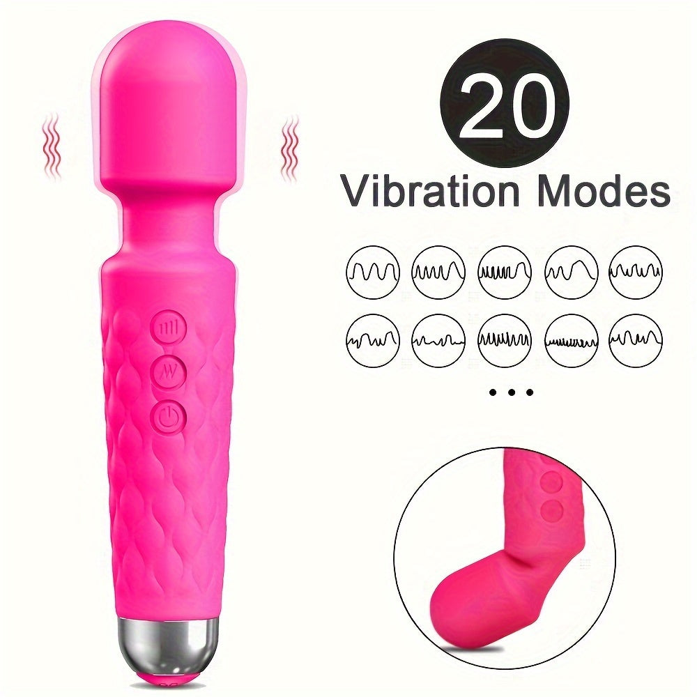 PinkEden's Magic Wand With 20 Vibration Modes