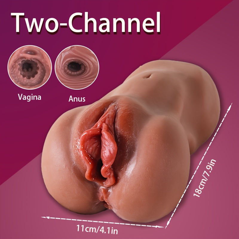 Realistic Pocket Pussy 2 In 1