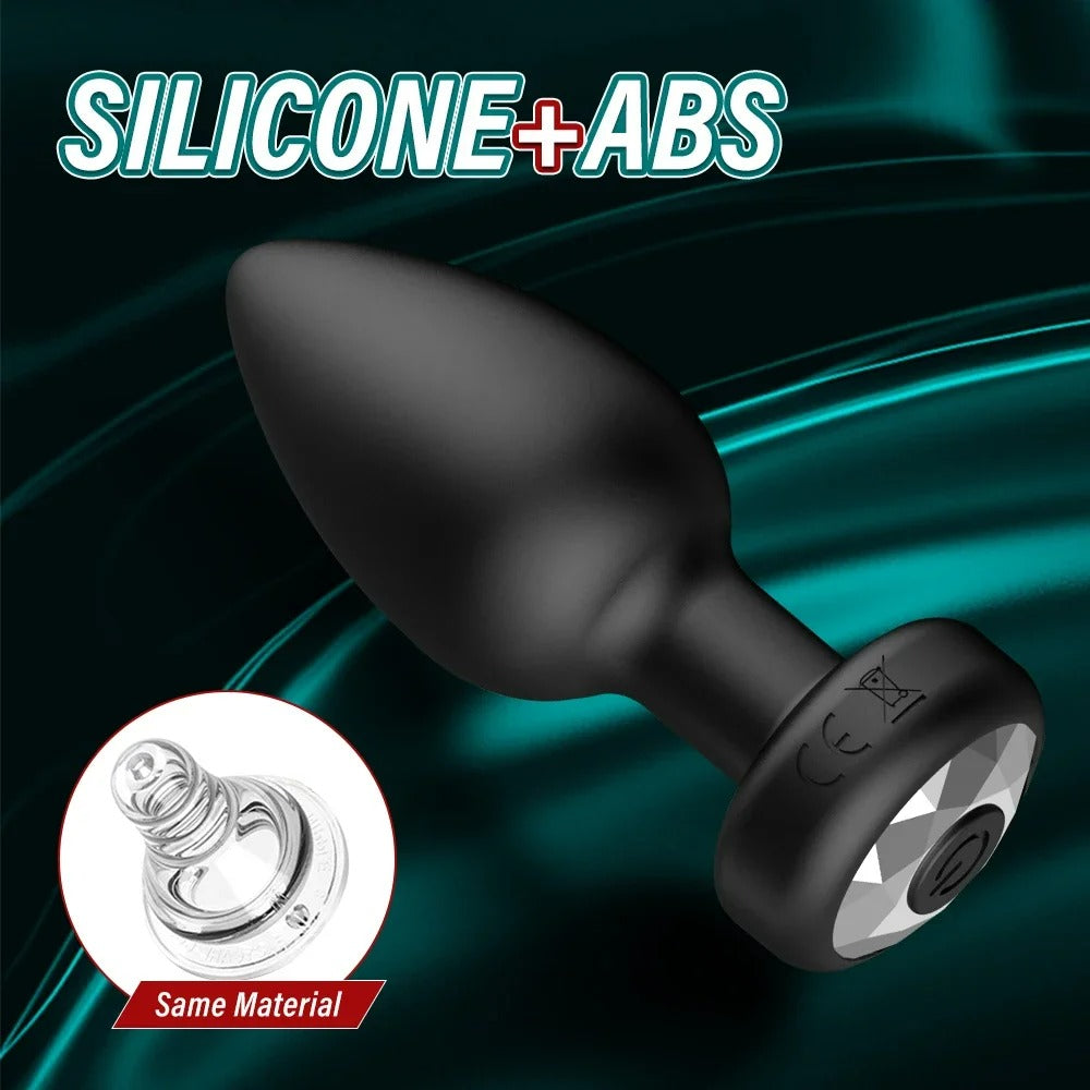 Vibrating Anal Butt Plug 4000
