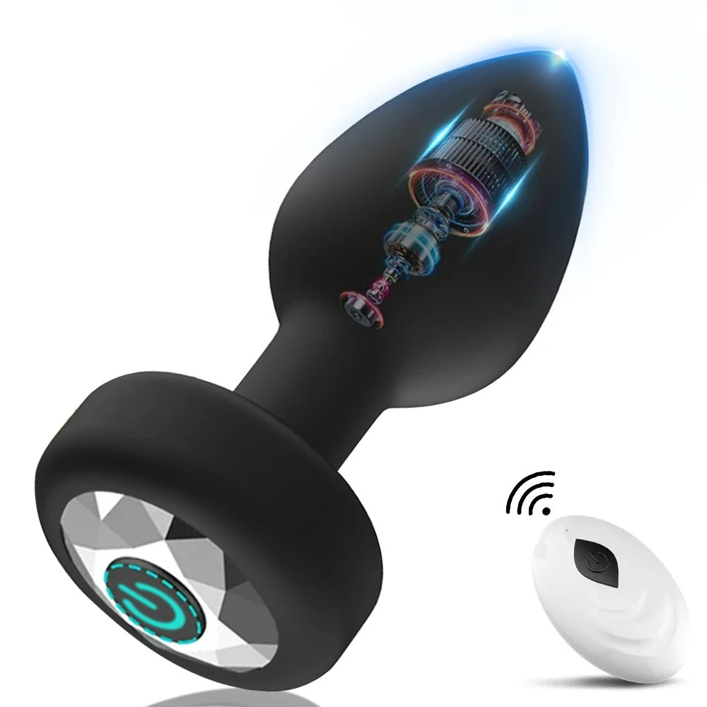 Vibrating Anal Butt Plug 4000