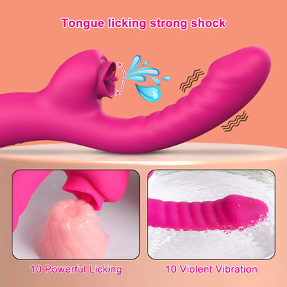 Tongue Licking Vibrator 4.0