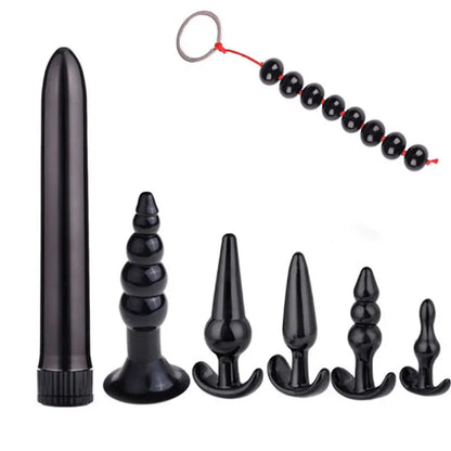 Silicone Butt Plug Set