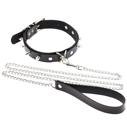 Necklace Collar Leather 3.0